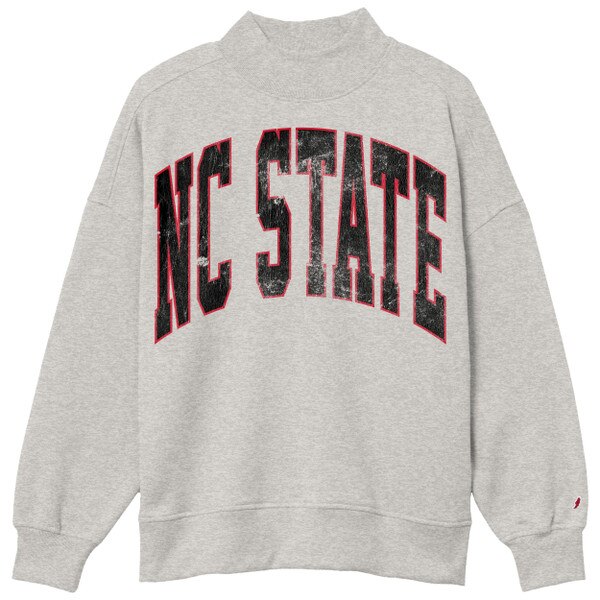 Steel Grey Ladies Diana Mock Neck -